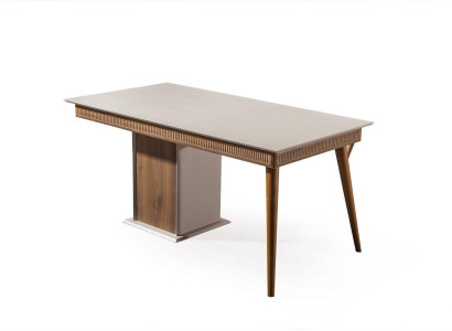 Stylish dining table for dining room bright color exclusive furniture novelty
